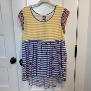 Matilda Jane On My Mind Striped Tunic sz M